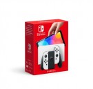 Nintendo Switch OLED gamingkonsoll med hvite Joy-Con-kontroller thumbnail