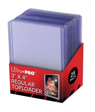 Ultra Pro 3" x 4" Regular Toploader
