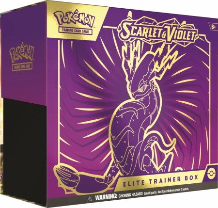Pokémon Scarlet and Violet Elite Trainer Box - Miraidon