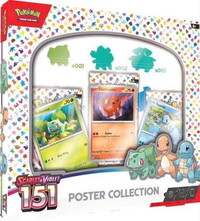 Pokemon TCG: Scarlet & Violet 151 Poster Collection