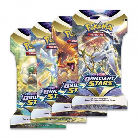 Brilliant Stars sleeved booster pack