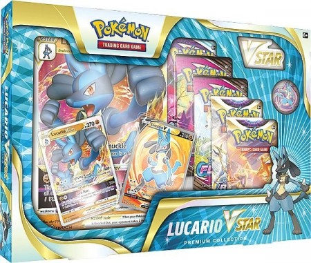 Pokémon Sword and Shield - VSTAR Box - Lucario VSTAR Premium Collection