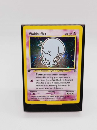 Wobbuffet - 16/75 - Holo 1st Edition