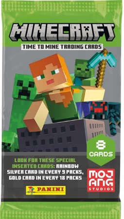 Minecraft: Time to mine trading cards Booster pack