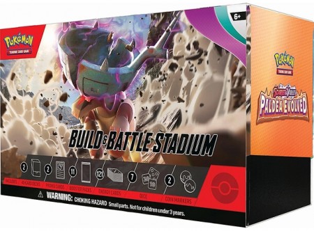 Pokémon Scarlet and Violet: Paldea Evolved Build & Battle Stadium
