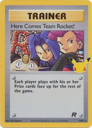 Here Comes Team Rocket! - 15/82 - Holo Rare (Classic Collection)