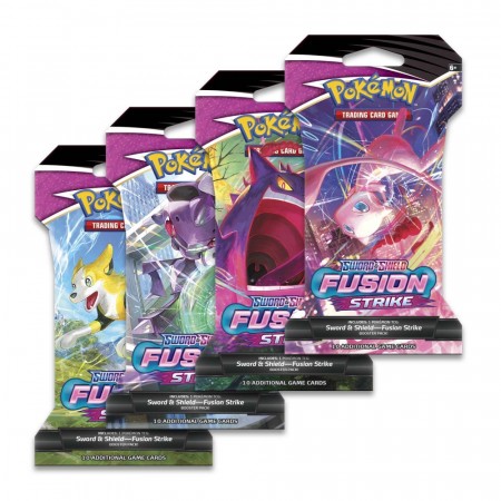 Fusion Strike sleeved booster pack