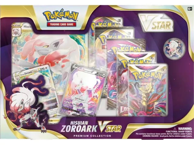 Pokémon TCG: Hisuian Zoroark VSTAR Premium Collection