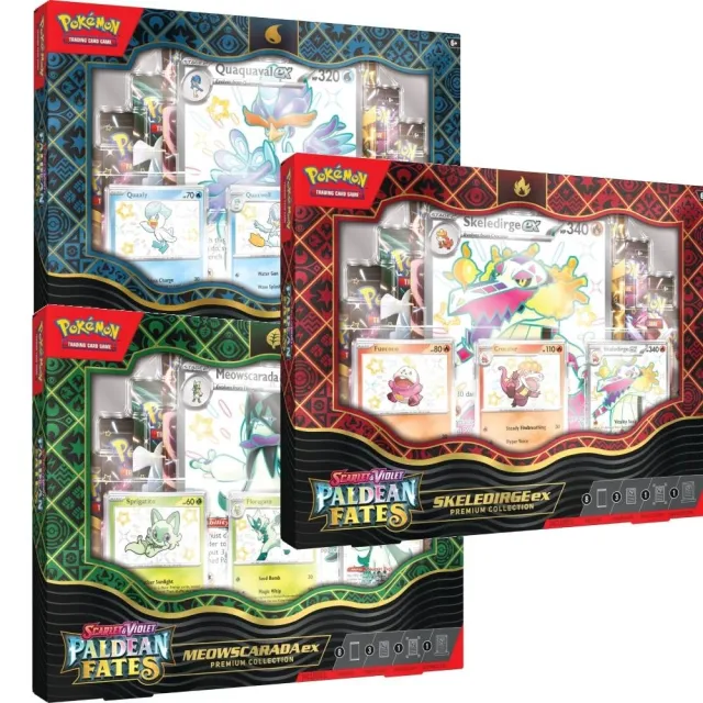 Pokemon TCG: Scarlet & Violet Paldean Fates Premium Collection boks - Tilfeldig art