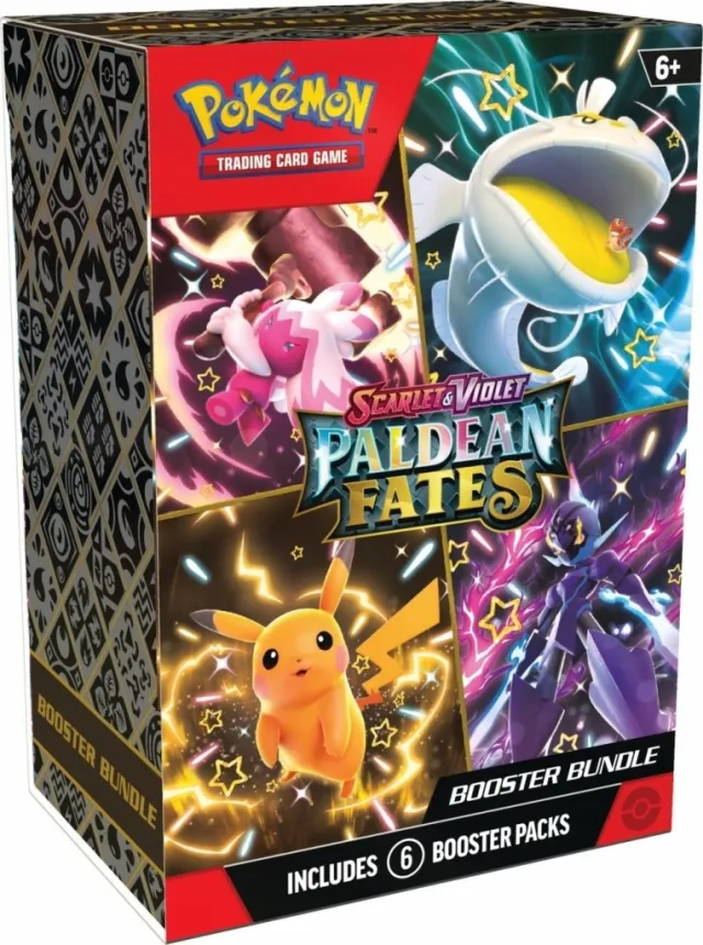 Pokemon TCG: Scarlet & Violet Paldean Fates Booster Bundle